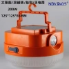 NEWDAYS brand's new cross-border solar led camping lights, USB charging emergency lights, outdoor lighting lamps, flashlight hanging lights, portable lights, led lights and solar lights Specification image